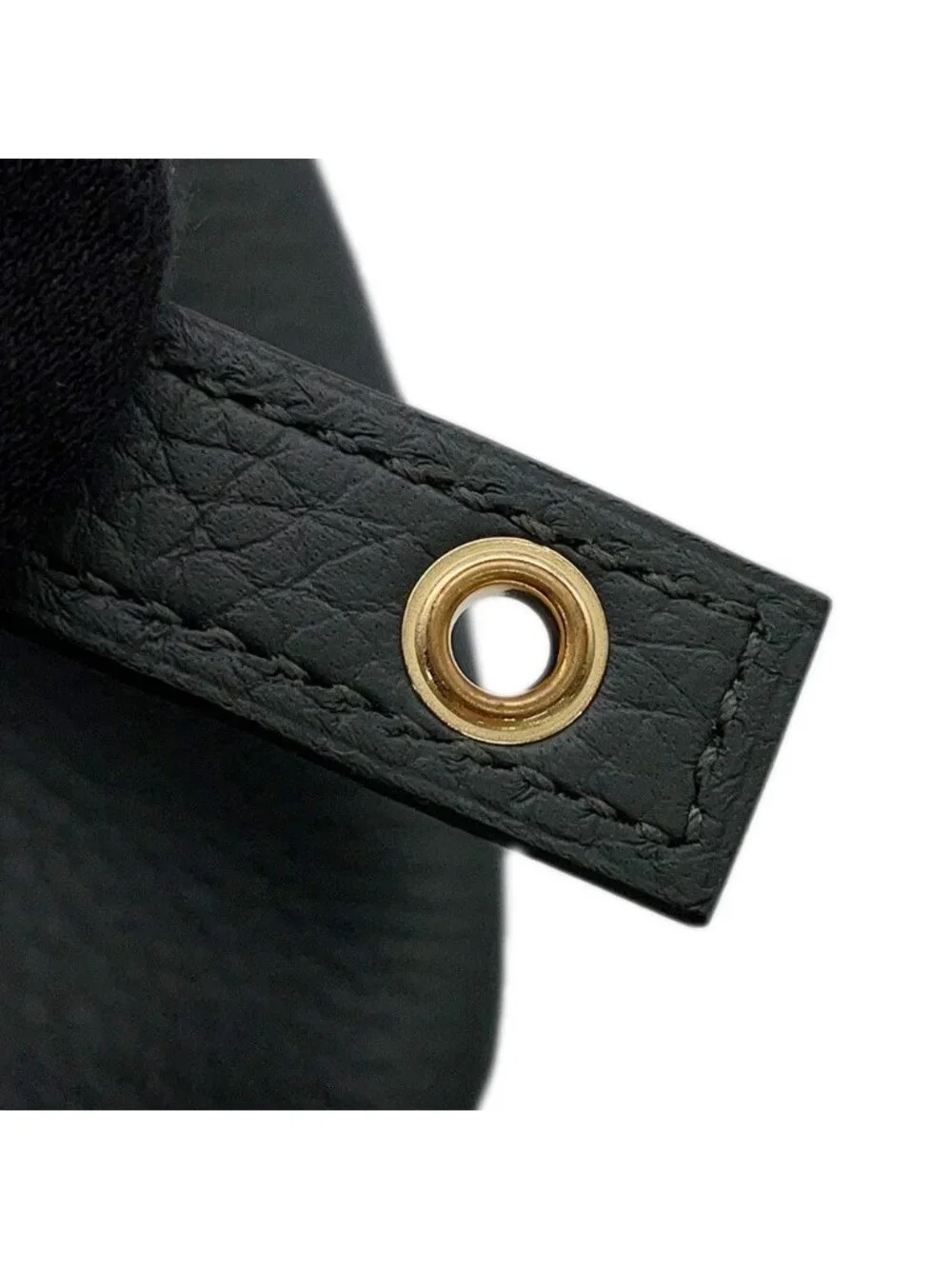 Hermes Handbag Picotin Lock MM Vert Mangrove Gold Taurillon Clemence